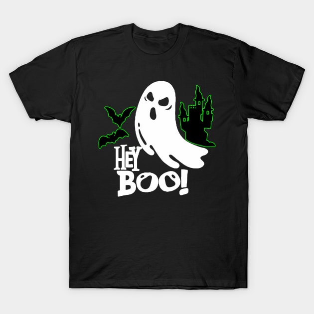 Hey BOO! T-Shirt by Jack666